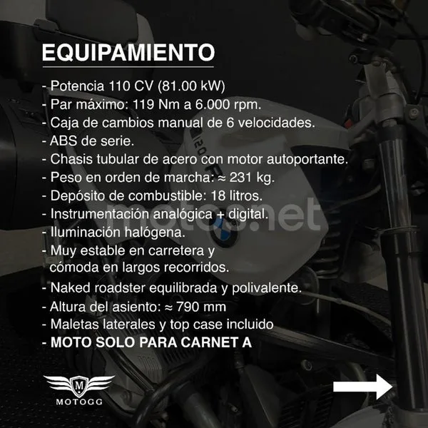 BMW R 1200 R 7999 € 2014 Granada - 2