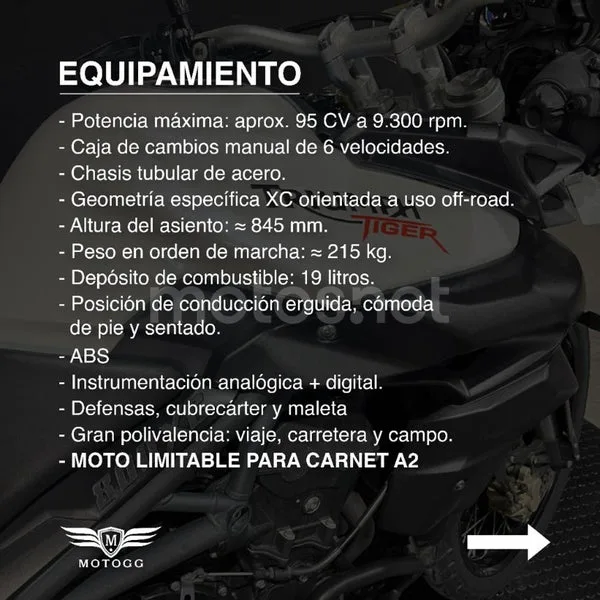 Triumph Tiger 800 6990 € 2013 Granada - 2
