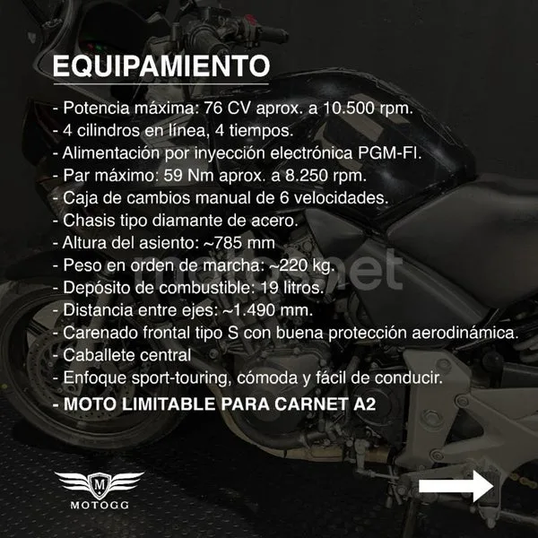 Honda CBF600S 2999 € 2007 Granada - 2