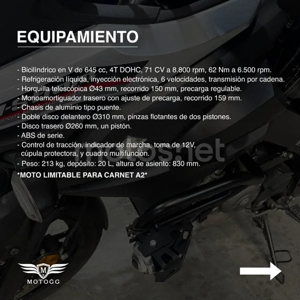 Suzuki V-Strom 650 6300 € 2018 Granada - 2