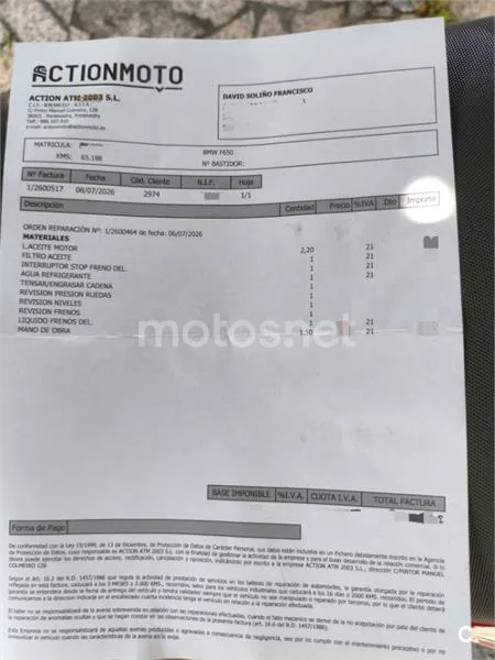BMW F 650 - Vista 16