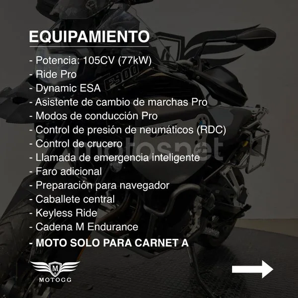 BMW F 900 GS 14.200 € 2025 Granada - 2