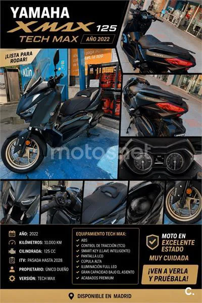 Yamaha XMAX 125 4450 € 2022 Madrid - 1