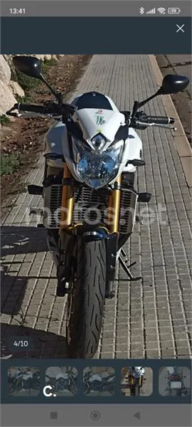 Yamaha FZ8 - Vista 3