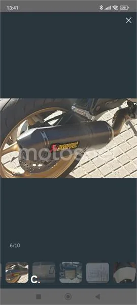 Yamaha FZ8 - Vista 5
