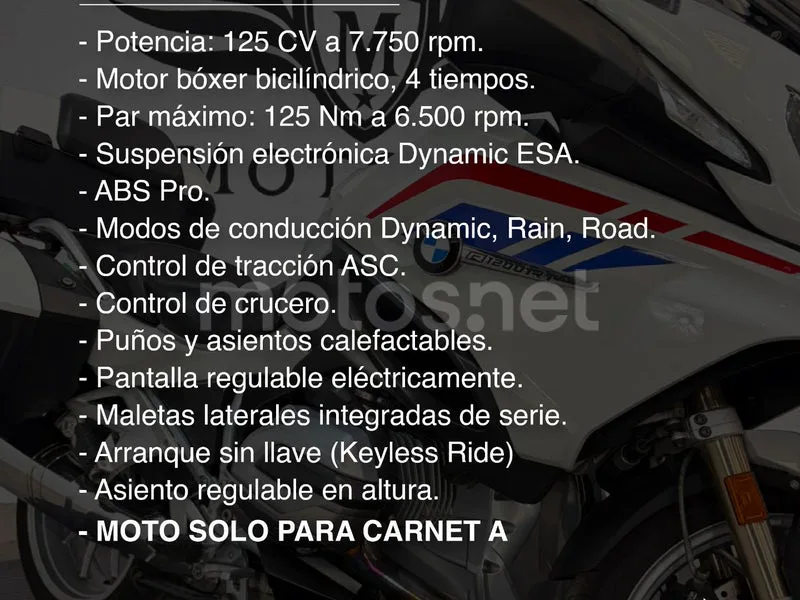 BMW R 1200 RT 13.500 € 2018 Granada - 2