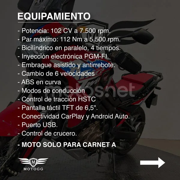 Honda CRF1100L Africa Twin 14.500 € 2024 Granada - 2