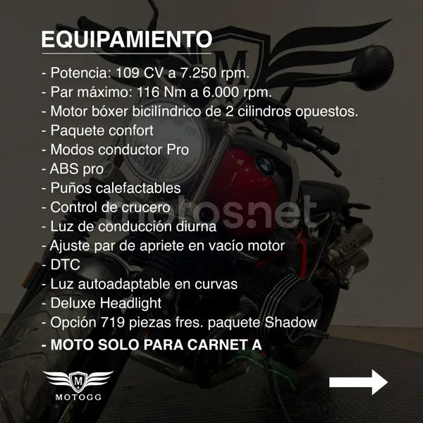 BMW R nineT 11.900 € 2021 Granada - 2