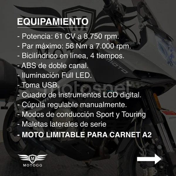 CFMOTO 650MT 3999 € 2018 Granada - 2