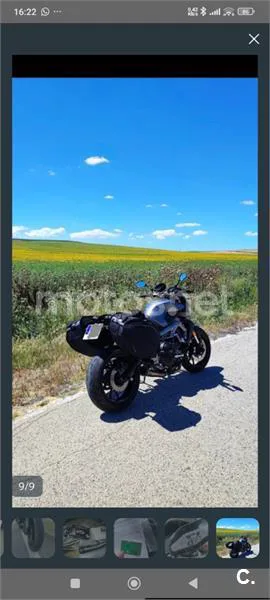 Yamaha MT-09 - Vista 9