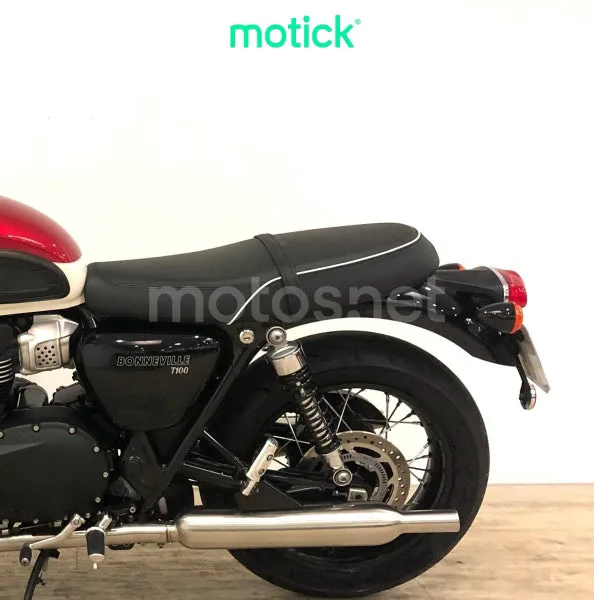 Triumph Bonneville T100 - Vista 8