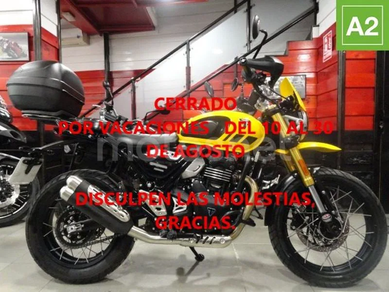 Triumph Scrambler 400 XC 5300 € 2025 Málaga - 1