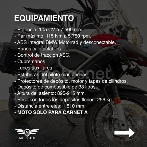 BMW R 1200 GS Adventure 8999 € 2009 Granada - 2