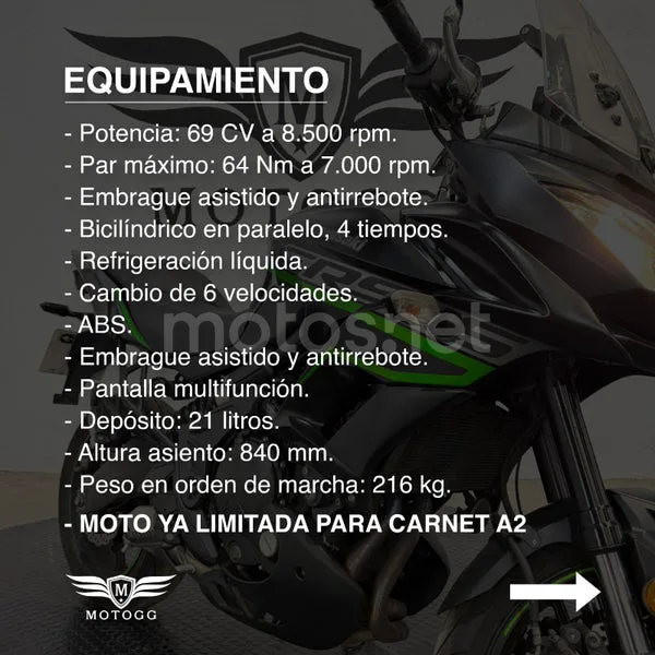 Kawasaki Versys 650 4600 € 2019 Granada - 2