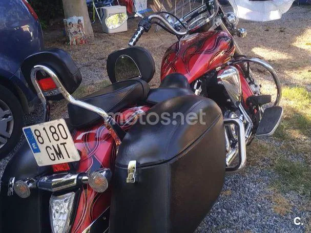 Yamaha XVS1300A Midnight Star - Vista 7