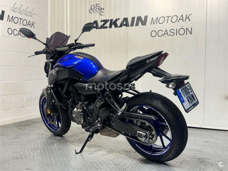 Yamaha MT-07 - Vista 4