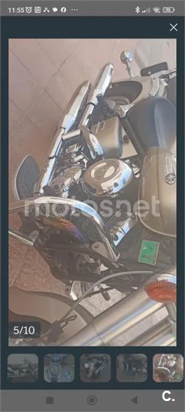Yamaha XVS650 Drag Star Classic - Vista 7