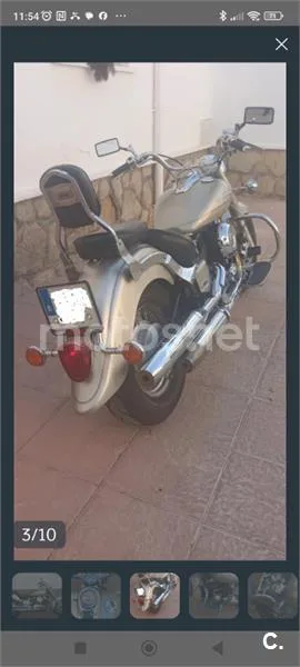Yamaha XVS650 Drag Star Classic - Vista 9