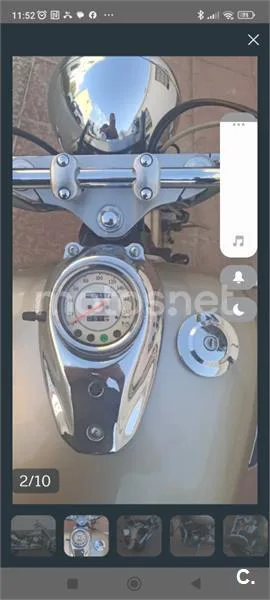 Yamaha XVS650 Drag Star Classic - Vista 10
