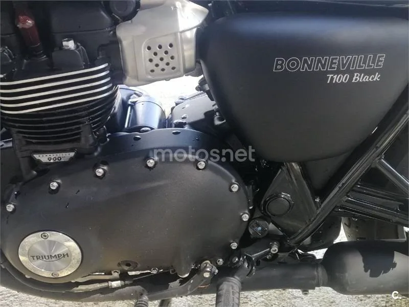 Triumph Bonneville T100 - Vista 9