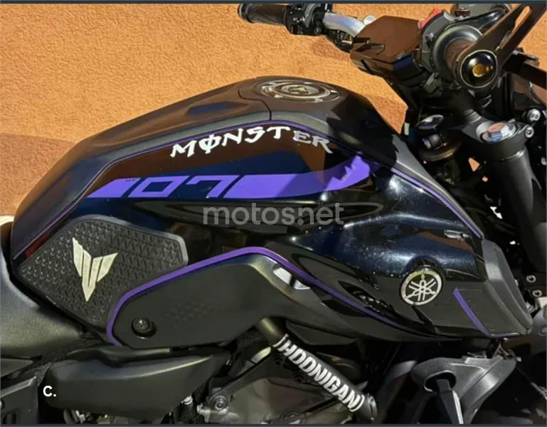 Yamaha MT-07 - Vista 3