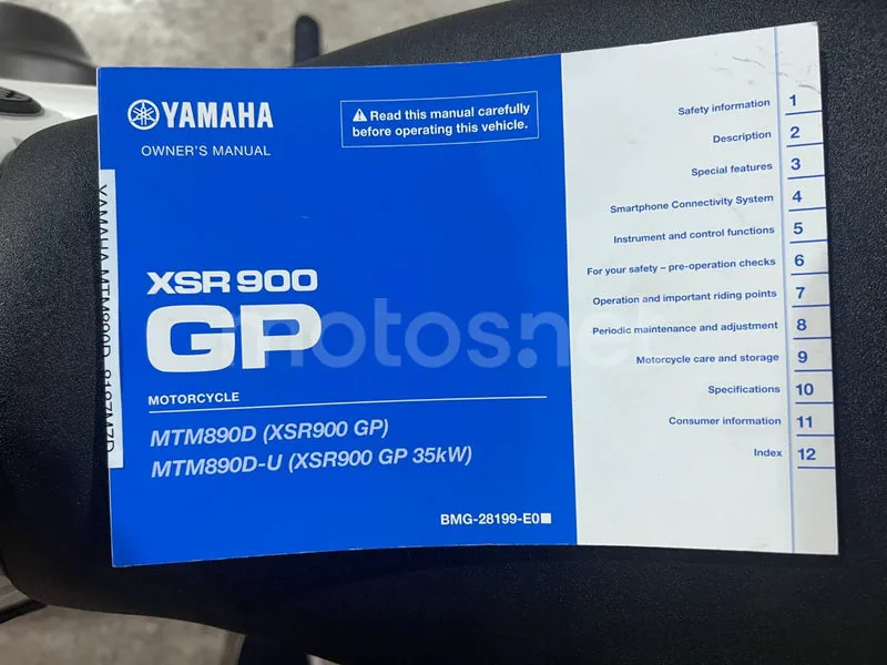 Yamaha XSR900 GP - Vista 70