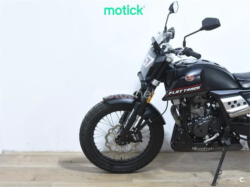 FB Mondial Flat Track 125 - Vista 8