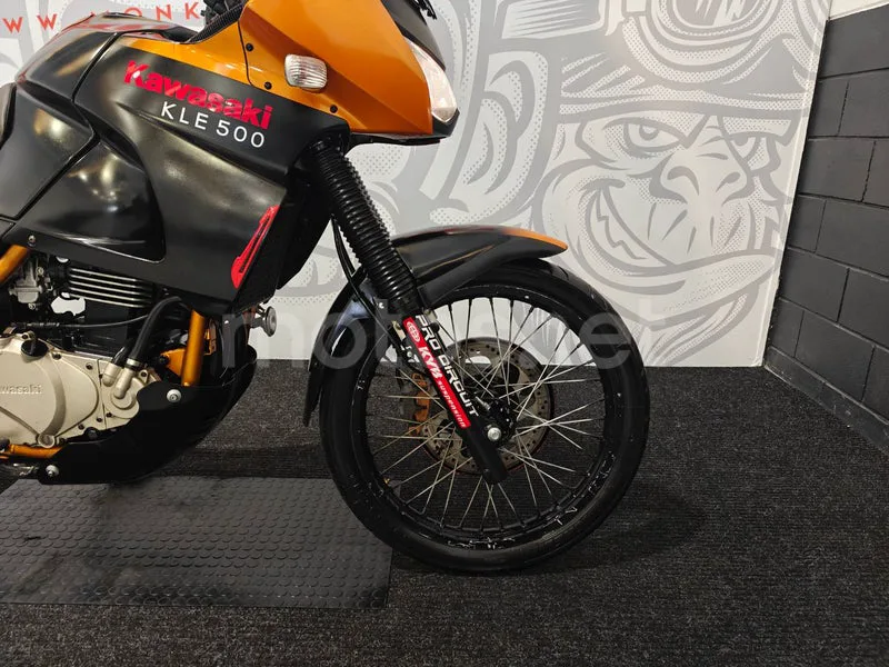 Kawasaki KLE500 - Vista 13