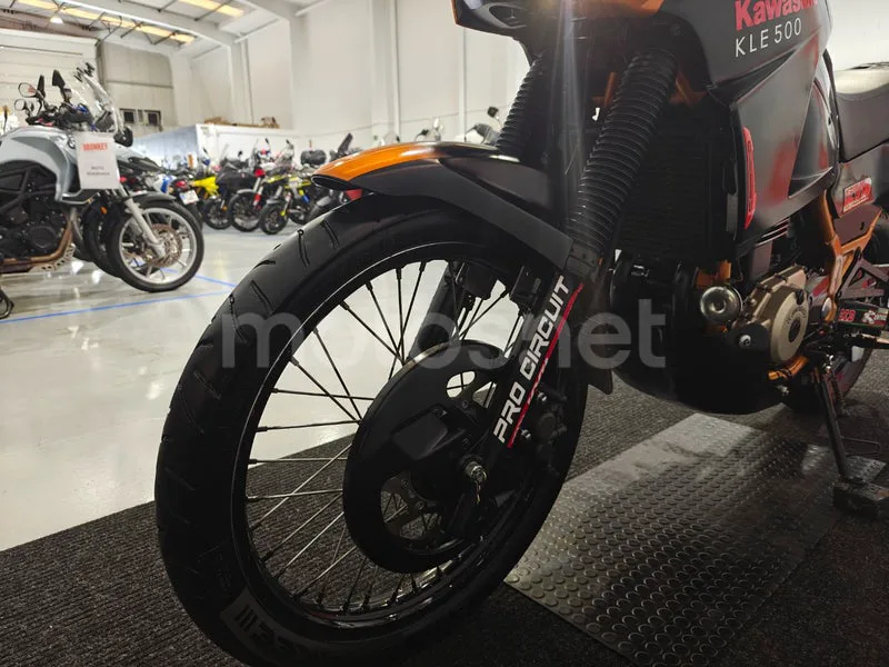 Kawasaki KLE500 - Vista 14