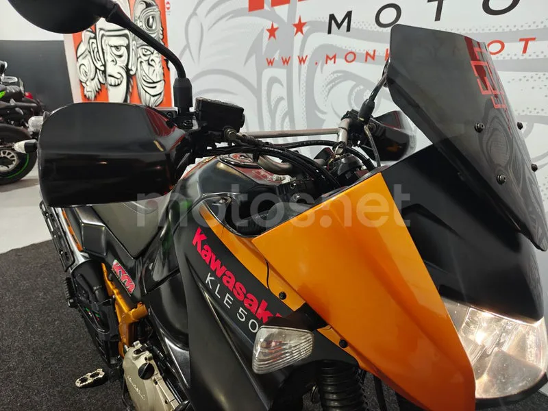 Kawasaki KLE500 - Vista 17