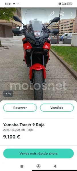 Yamaha Tracer 9 - Vista 3