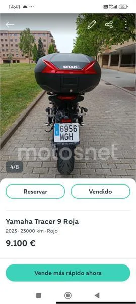Yamaha Tracer 9 - Vista 4