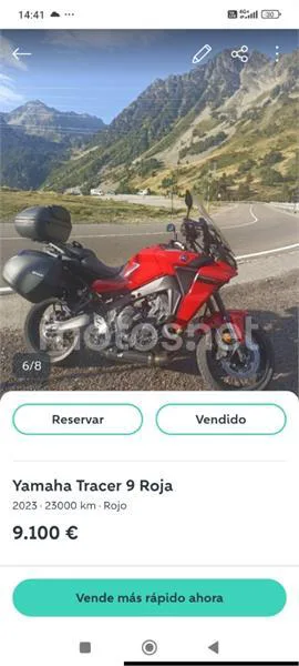 Yamaha Tracer 9 - Vista 6