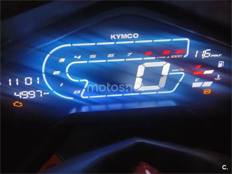Kymco DTX 125 - Vista 6
