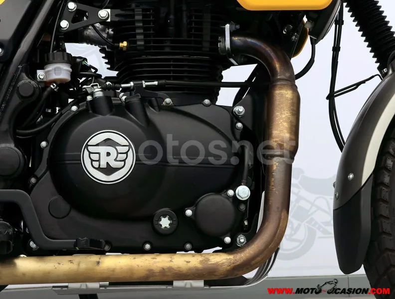 Royal Enfield Scram 411 - Vista 5
