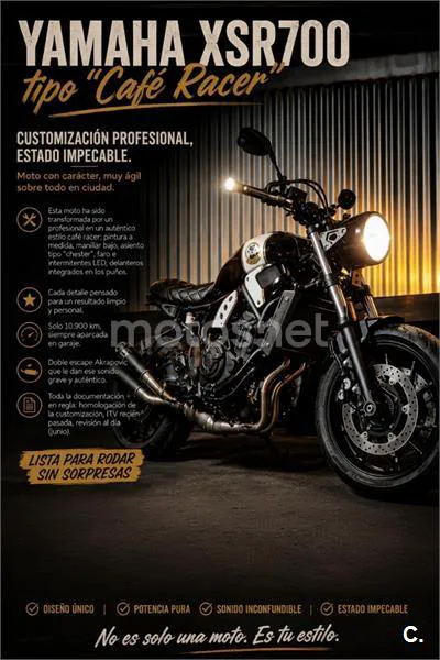 Yamaha XSR700 5900 € 2021 Madrid - 1
