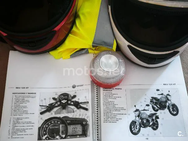 Keeway RKV 125 - Vista 6