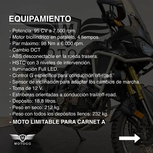 Honda CRF1000L Africa Twin 7999 € 2016 Granada - 2