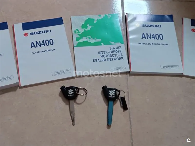Suzuki Burgman 400 - Vista 10