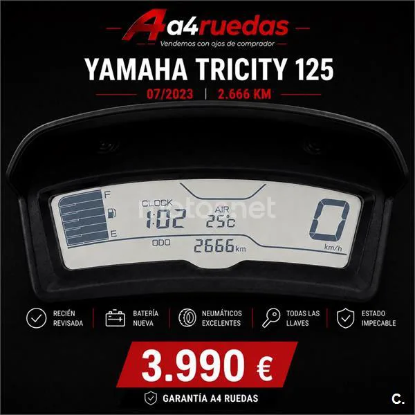 Yamaha Tricity 125 3690 € 2023 Cádiz - 1