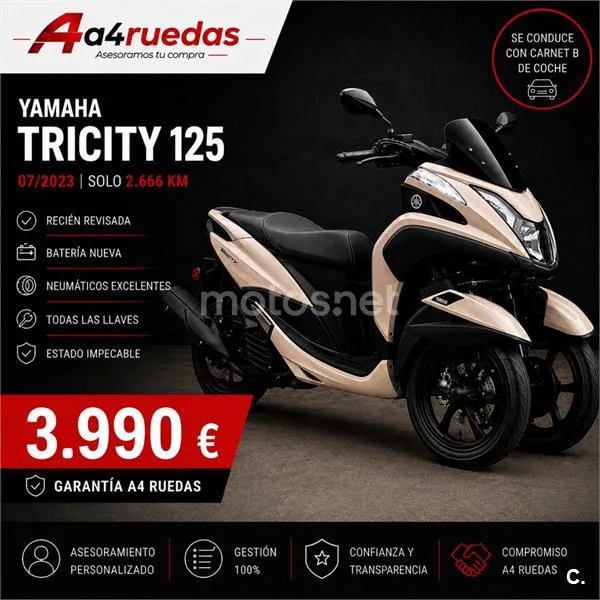 Yamaha Tricity 125 3690 € 2023 Cádiz - 2