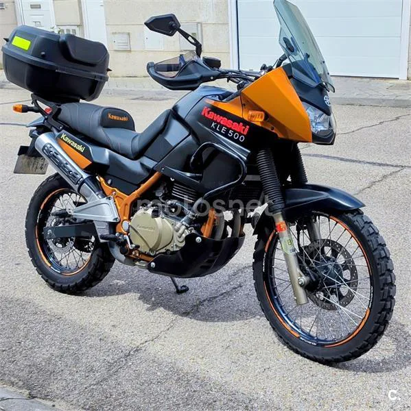 Kawasaki KLE500 - Vista 5