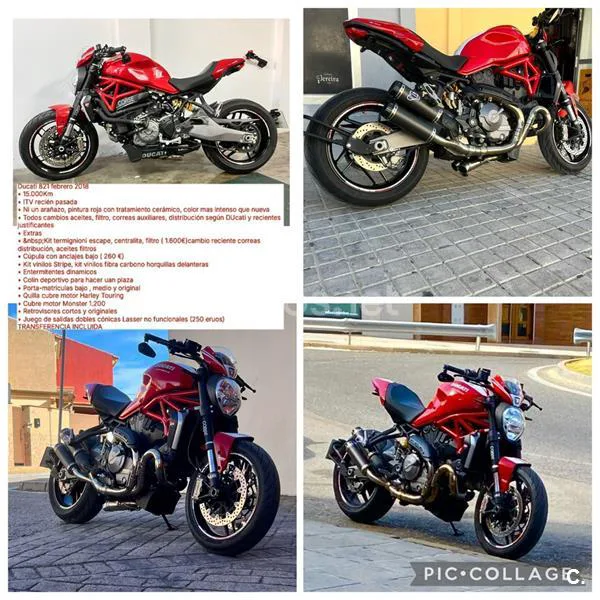 Ducati Monster 821 7000 € 2018 Cádiz - 1