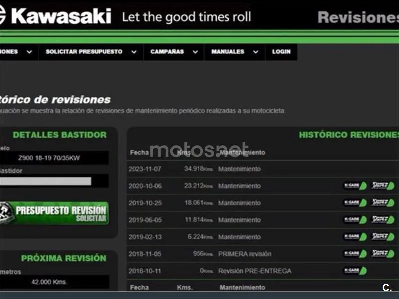 Kawasaki Z900 - Vista 9