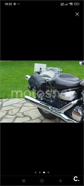 Yamaha XVS1300A Midnight Star - Vista 11