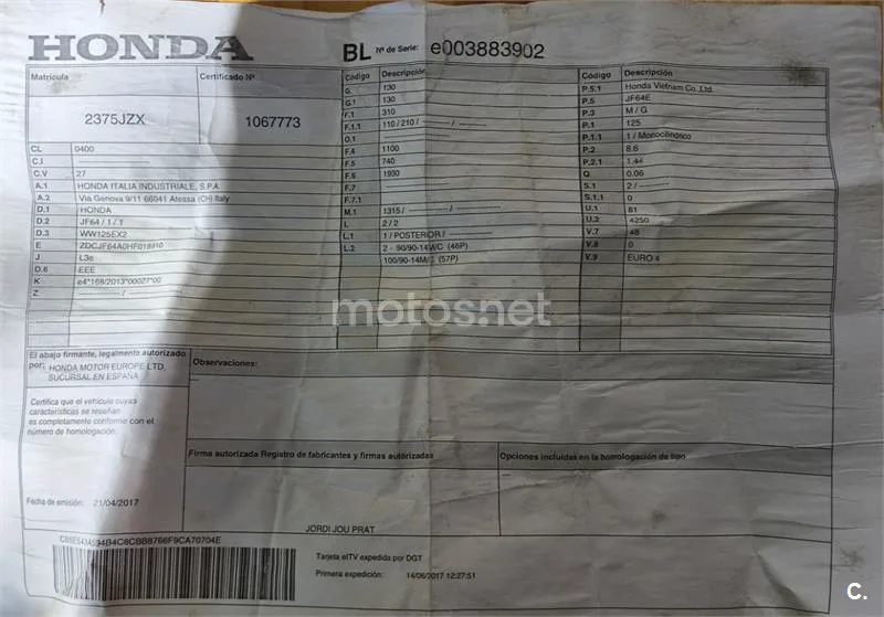Honda PCX125 - Vista 4