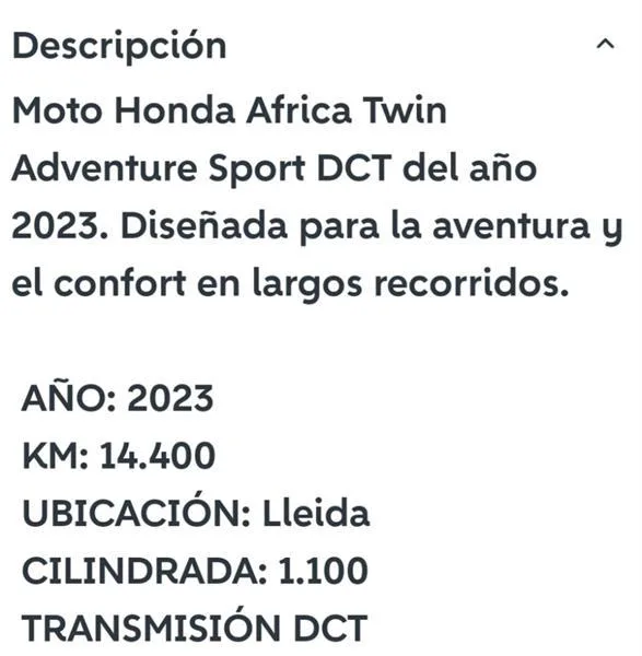 Honda CRF1100L Africa Twin - Vista 10