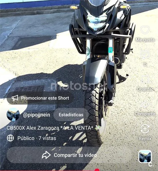 Honda CB500X - Vista 6