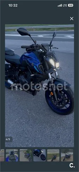 Yamaha MT-07 - Vista 4