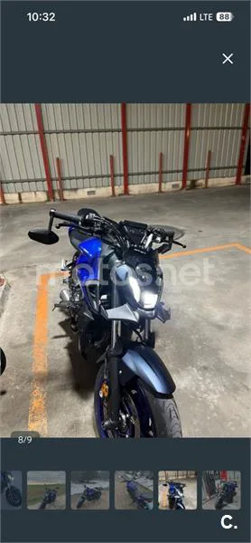 Yamaha MT-07 - Vista 7